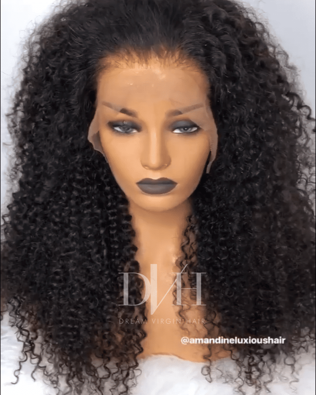 perruque boucle volume